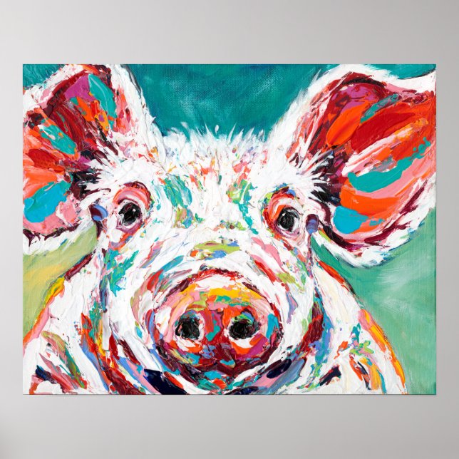 Póster Cerdo (Frente)