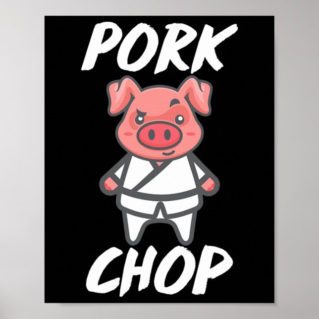 Póster Cerdo Chopper (Frente)