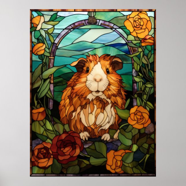 Póster Cerdo de Guinea (Frente)