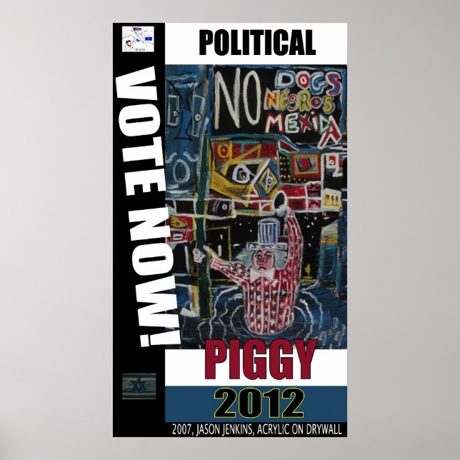 PÓSTER CERDO POLÍTICO (Frente)