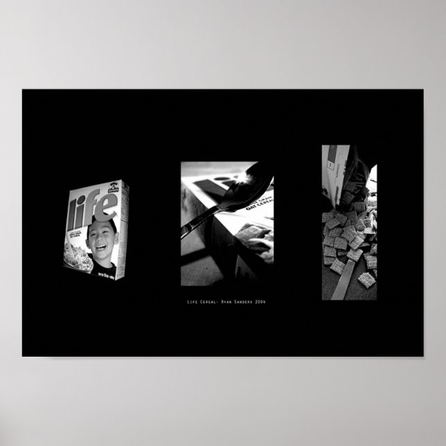 Póster Cereal de vida (Frente)