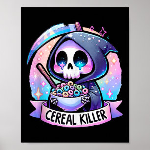 Póster Cereales de Cereales de Desayuno Asesino de Cereal