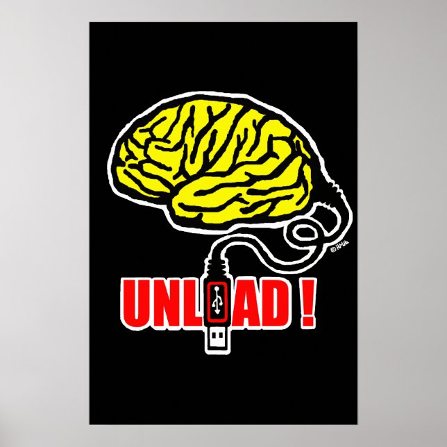 Póster Cerebro a descargar (Frente)