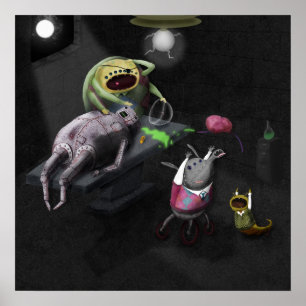 Póster Cerebro del fugitivo