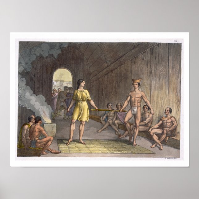 Póster Ceremonia de matrimonio indio canadiense, de 'Le C (Frente)