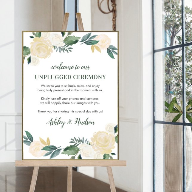 Póster Ceremonia de Verdor Floral de Oro Verde Desenchufa (Subido por el creador)