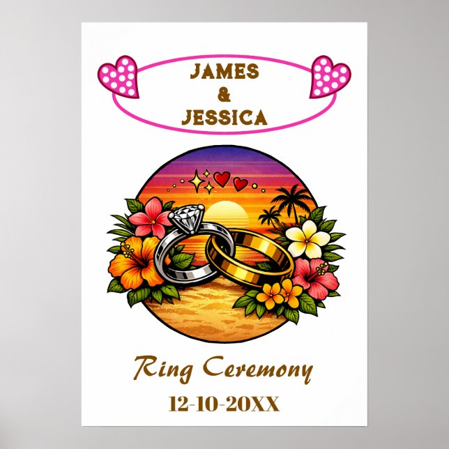 Póster Ceremonia del anillo (Frente)