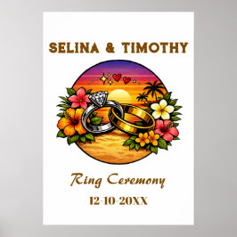 Póster Ceremonia del anillo