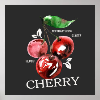 Póster Cereza