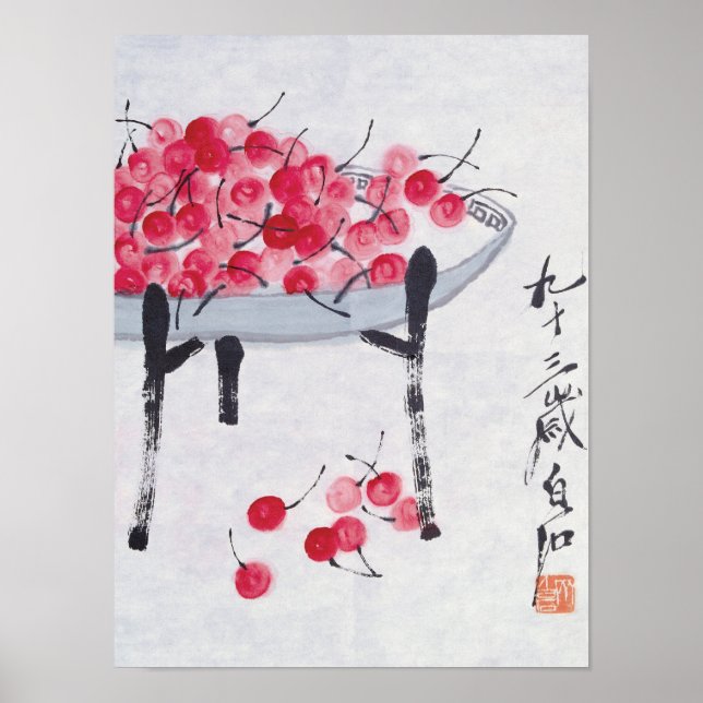 Póster Cerezas (Frente)