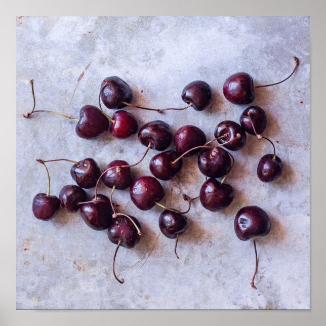 Póster Cerezas (Frente)