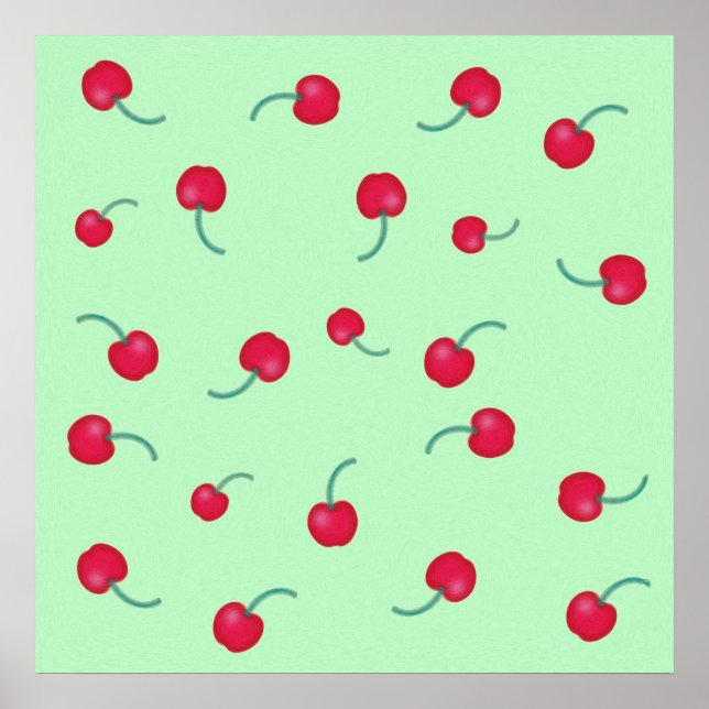 Póster Cerezas Lindas (Frente)