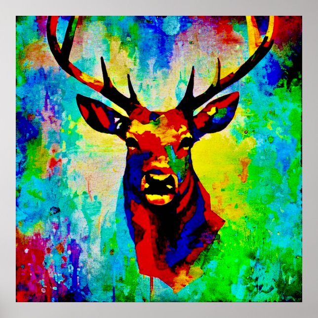 Póster  cerf majestueux  (Frente)