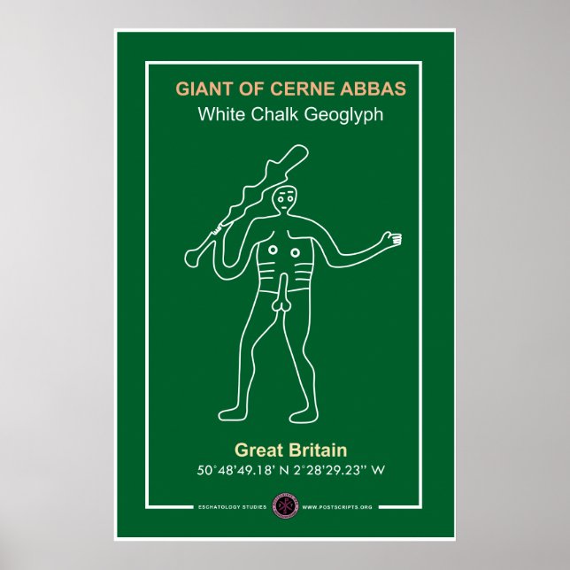 Póster Cerne Abbas Giant (Frente)