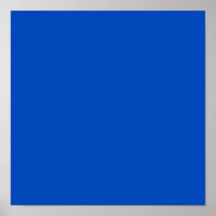 Póster Cero absoluto (color sólido) 