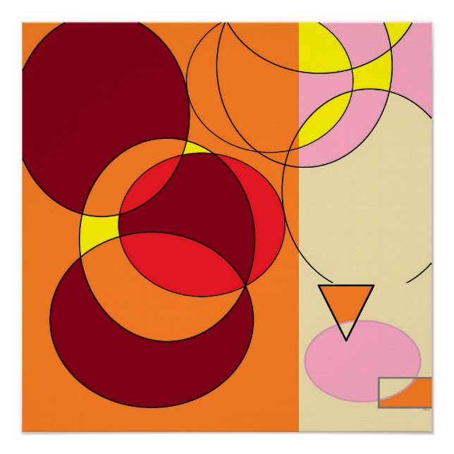 Póster Cero circundante (Anverso)