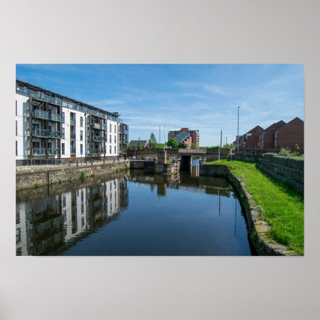 Póster Cerradura de Fall Ings, Wakefield (Frente)