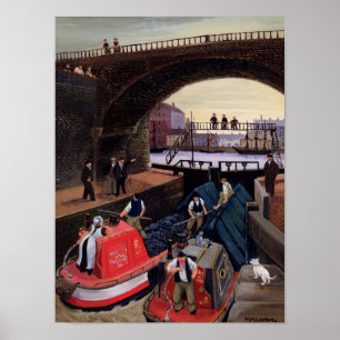 Póster Cerradura del canal del regente