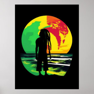 Póster Cerraduras en luna