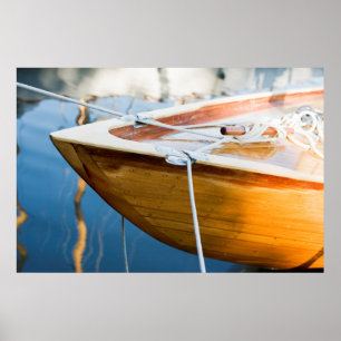 Póster Cerrar En Barco Amarrado