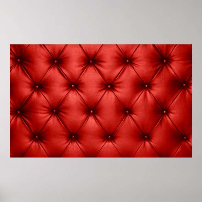 Póster Cerrar la textura de fondo del capitel rojo escarl (Frente)