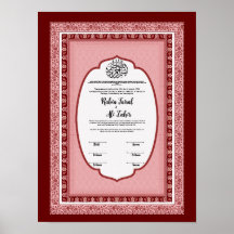 Certificado de matrimonio islámico,