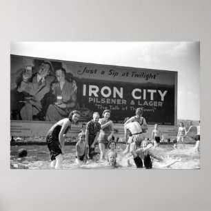 Póster Cerveza Billboard, 1938