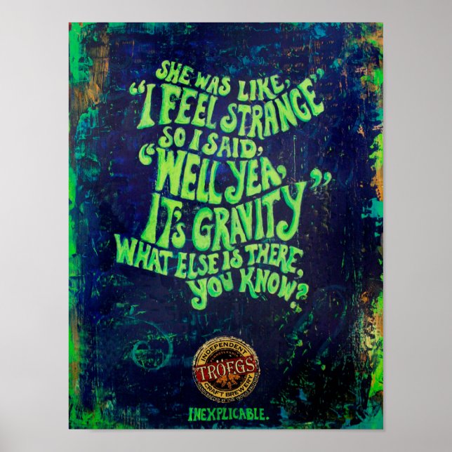 Póster Cerveza de época (Frente)