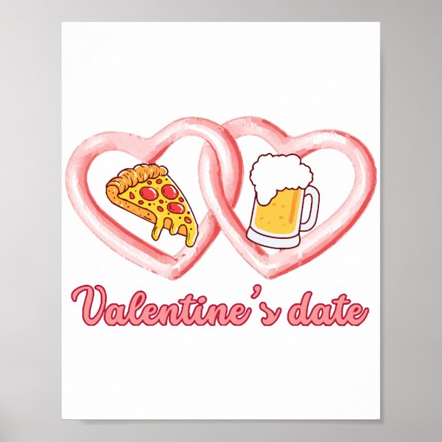 Póster Cerveza de San Valentín (Frente)