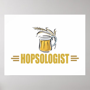Póster Cerveza Divertida