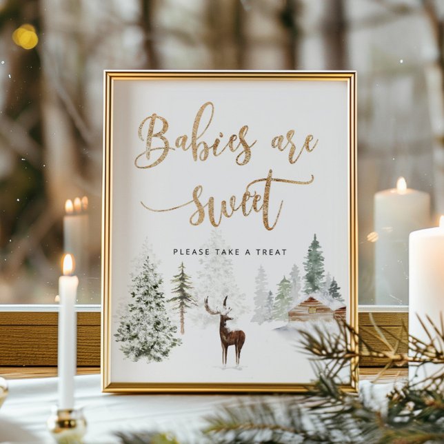 Póster Cerveza forestal de Woodland Los bebés son dulces (Subido por el creador)