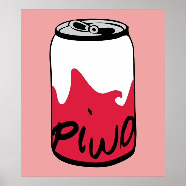 Póster Cerveza polaca (Piwo) (Frente)