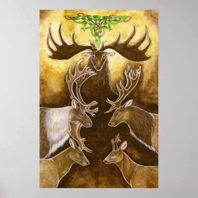 Póster Cervidae (Frente)