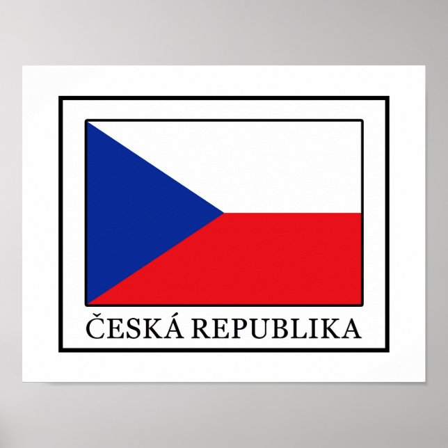 Póster Ceska Republika (Frente)