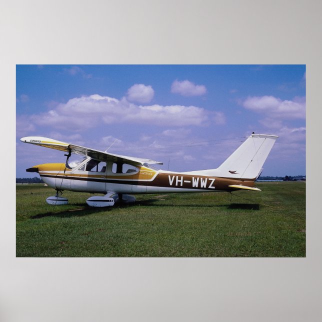 Póster Cessna 172 Cardenal II (Frente)