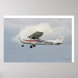 Póster Cessna 172 sobre el despido