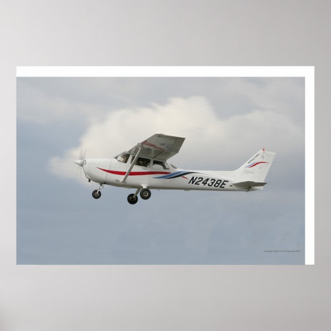 Póster Cessna 172 sobre el despido (Frente)