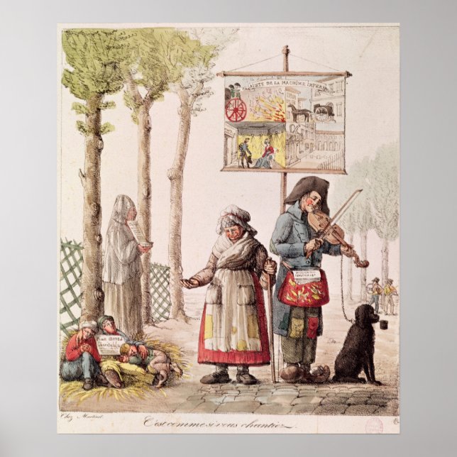 Póster C'est comme si vous chantiez' (Frente)