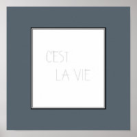 C'est La Vie - Esa es la vida