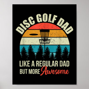 Póster Cesta de la cesta de golf de disco masculino Cita 