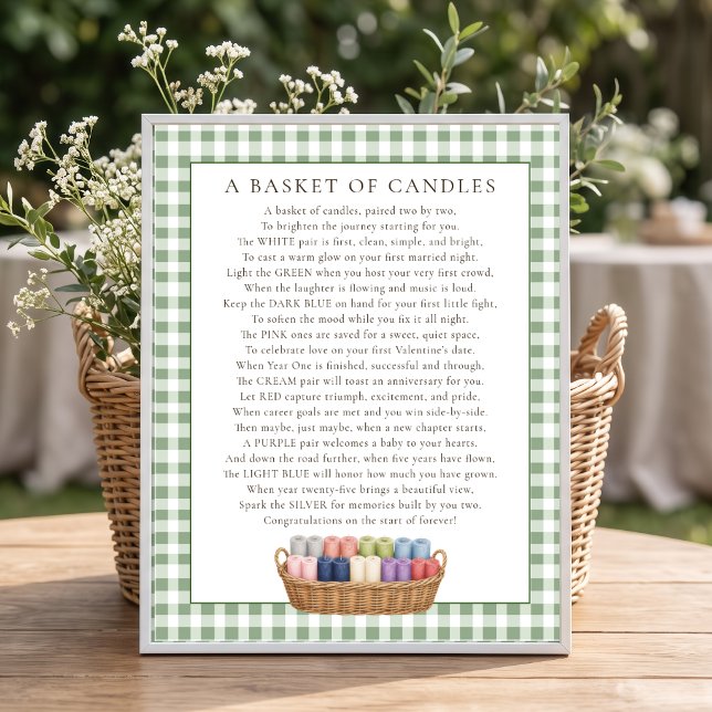 Póster Cesta de Mercado de Velas Poema Despedida de Solte (Subido por el creador)
