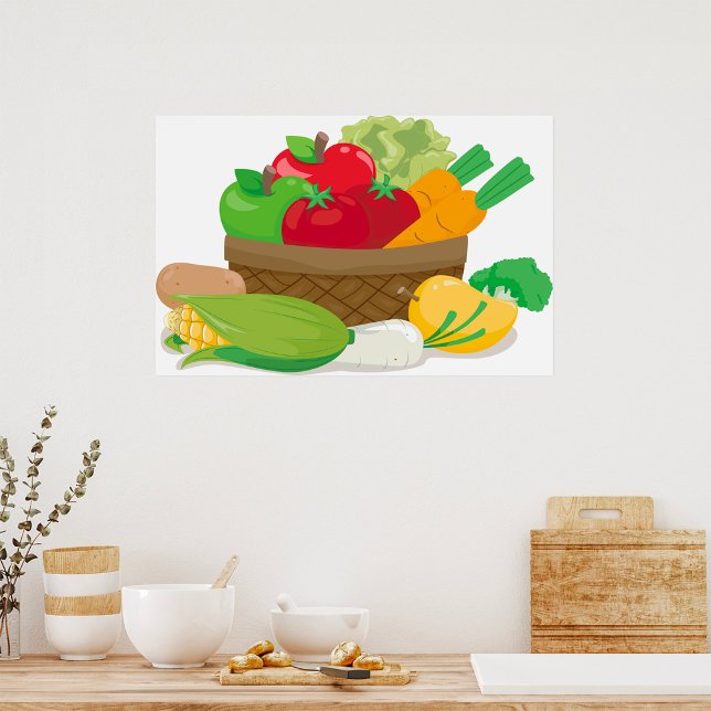 Póster Cesta vegetal (Subido por el creador)