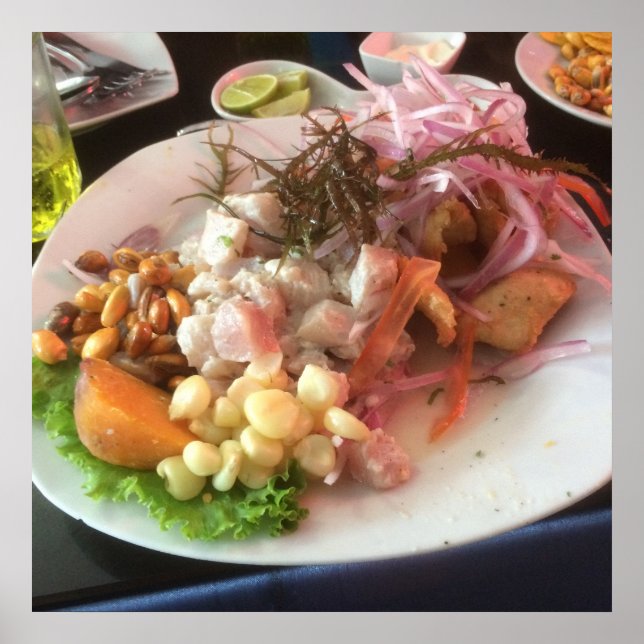 Póster Ceviche at Pedritos (Frente)