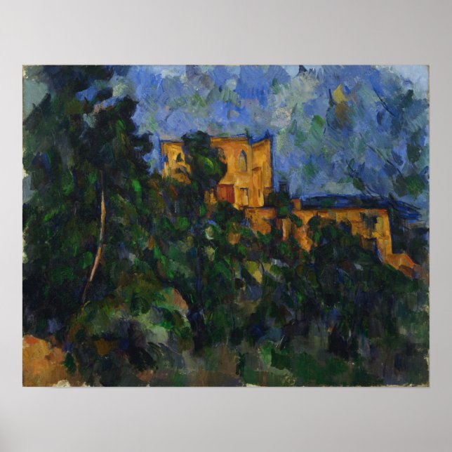 Póster Cézanne - Château Noir (Frente)