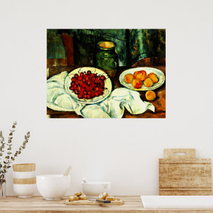 Póster Cezanne - Cherries