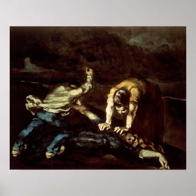 Póster Cézanne - El asesinato (Frente)