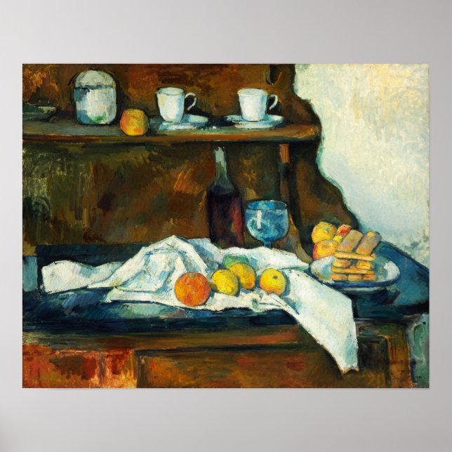 Póster Cézanne - El Buffet (Frente)
