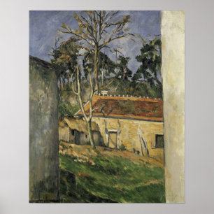 Póster Cézanne - Farmyard