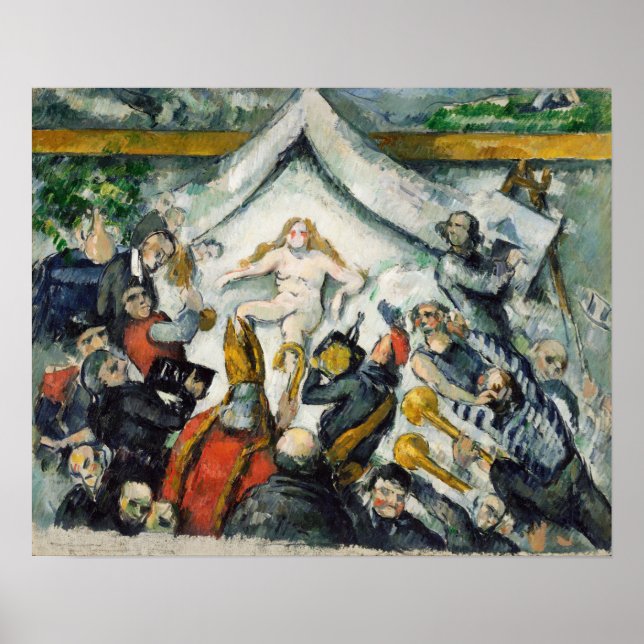 Póster Cézanne - La eterna feminina (Frente)