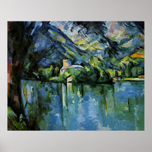 Póster Cezanne - Lac d'Annecy